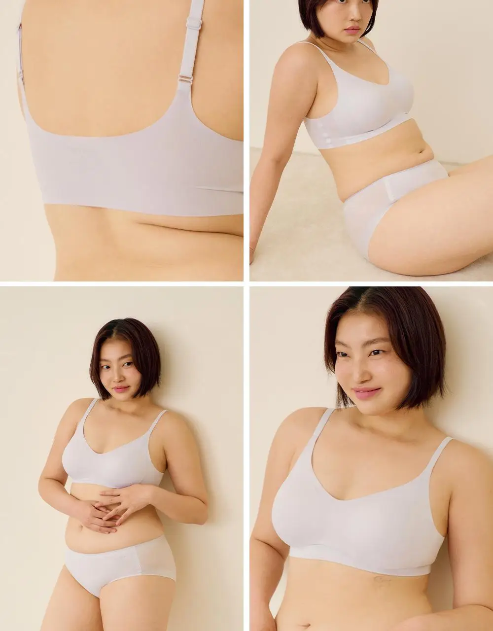 [류혜영 PICK] 마른파이브 쉬어 브라 시그니처 플러스 5colors (S~XXL) 상세페이지 43